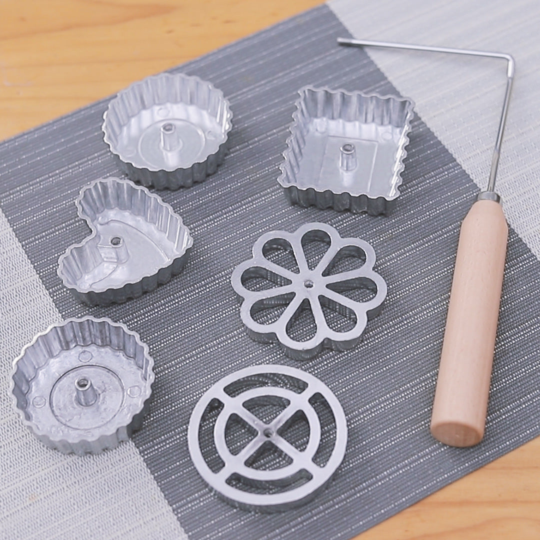 Wholesale Oil Pier Radish Shredded Shrimp Cake Spoon Deep-fried Mold Aluminum Alloy Non-stick Spoon